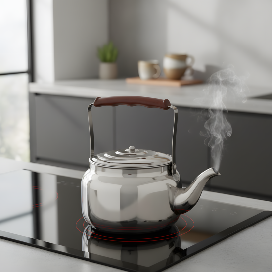 Stainless Steel Tea Kettle – 1 L